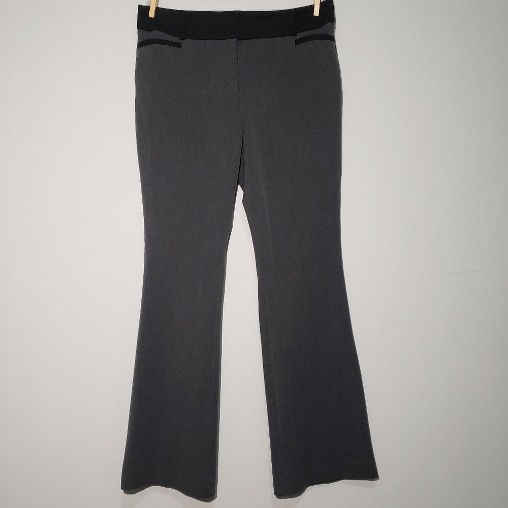 14 Tall, New York & Co, 7th Avenue Design Gray, Wide Leg Pants